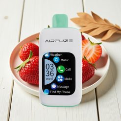 AirFuze Smart 30000 Puffs Disposable Pod - Aardbeien Zomer, 5% nicotine, 900mAh, Type-C