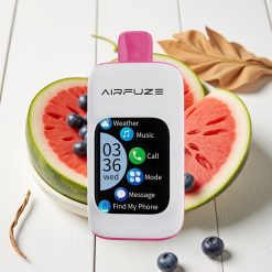 AirFuze Smart 30000 Puffs Disposable Pod Blauwe Bes Watermeloen - 5% Nicotine, 900mAh, Type-C