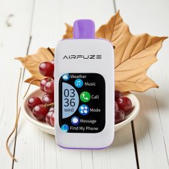 AirFuze Smart 30000 Puffs Disposable Pod Druivenexplosie - 5% nicotine, 900mAh, Type-C