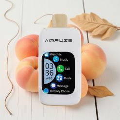 AirFuze Smart 30000 Puffs Disposable Pod Juicy Peach (Perzik) - 5% Nicotine, 900mAh, Type-C, 2.01"TFT Touch
