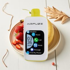 AirFuze Smart Pro 40000 Puffs Aardbei Banaan – 20ML E-vloeistof, 900mAh Oplaadbaar, 2%/5% Nicotine