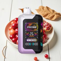 SMOK Spaceman SP40000 Zero Nicotine Disposable - 20ml 0% nicotinezout, 40000 puffs, 1000mAh batterij, Kers Granaatappel smaak