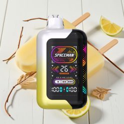 SMOK Spaceman SP40000 Zero Nicotine Disposable 20ml 0% nicotinezout 40000 trekken Citroen Pop