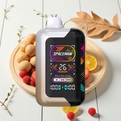 Spaceman SP40000 Zero Nicotine Disposable met 20ml 0% nicotinezout, 1000mAh batterij, 40000 teugen, Wortelbier smaak