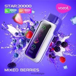 VOZOL Smaken - VOZOL STAR 20000 0V064414 gemengde bessen